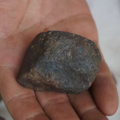 2.41LB 4Pcs Rare Natural Iron Meteorites Specimens NanDan Guangxi China