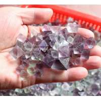 Natural Fluorite Octehedrons Crystal Gem Stones Display Mineral Gem Stone Rough Rock Display Minerals Wholesales Price. CDHC